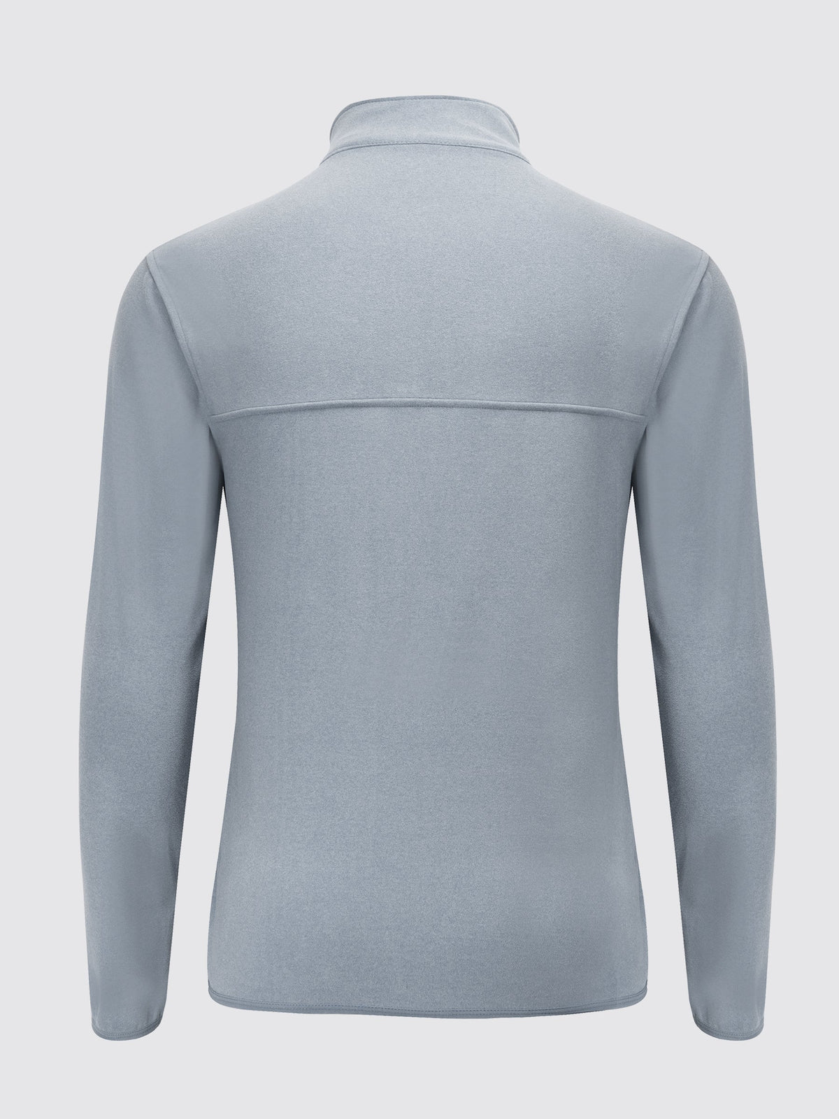 Willit Men's Fleece Pullover Lightweight Sportswear_Laydown_LightGray2