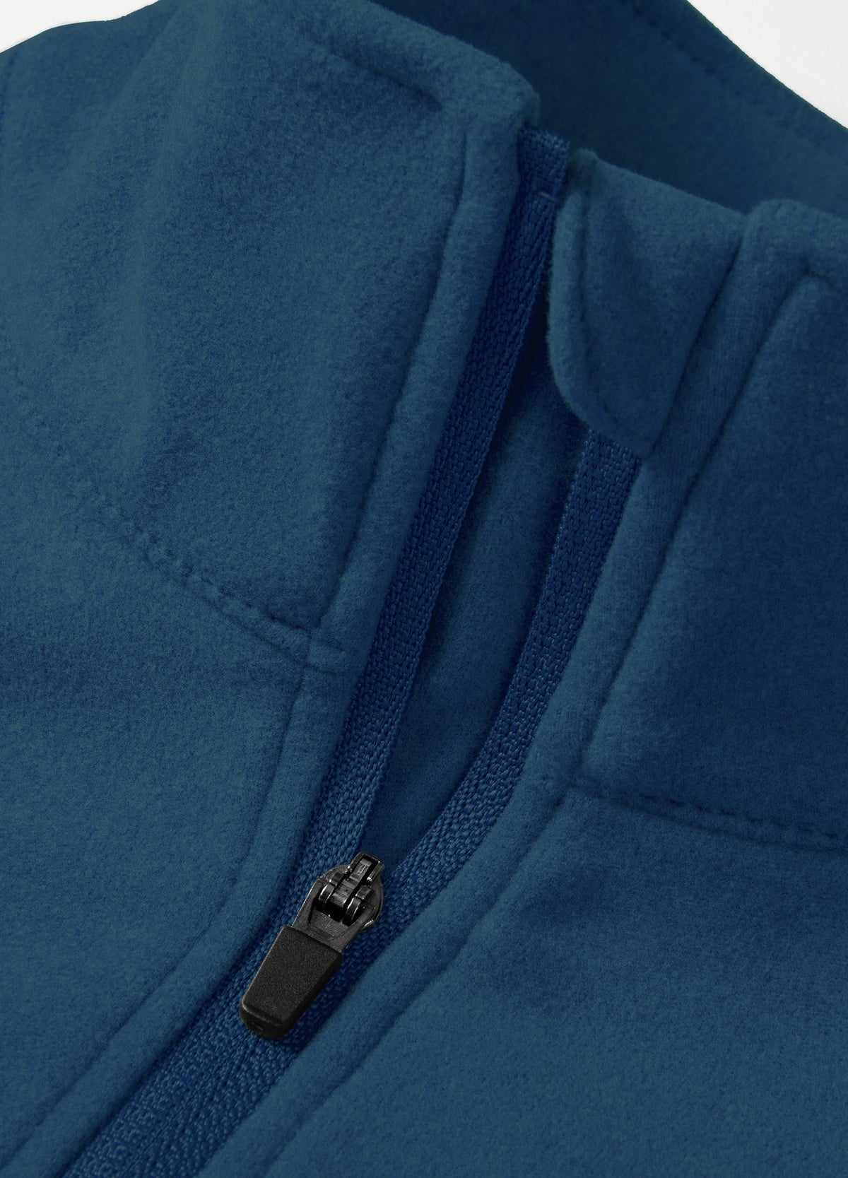 Willit Men's Fleece Pullover Lightweight Sportswear_Laydown_OceanBlue3