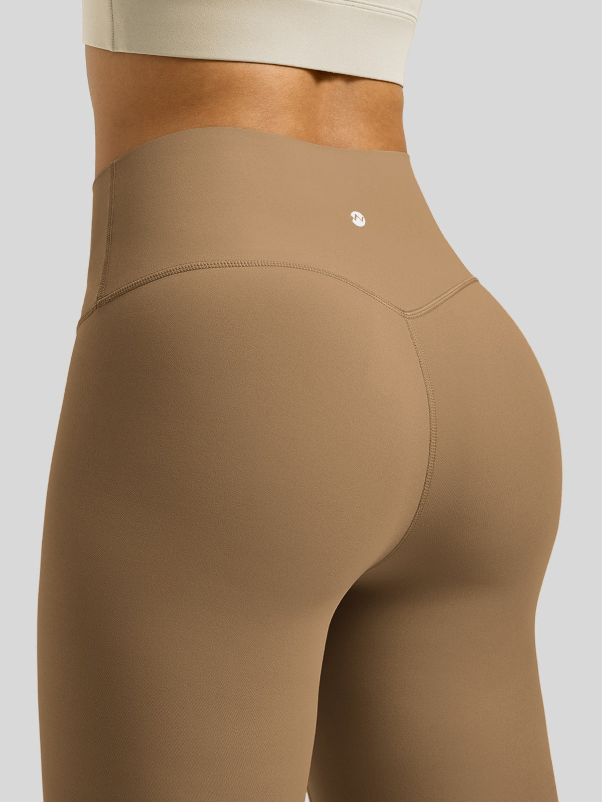 Willit Women's Butterflux High Rise Leggings 26 Inch in brown