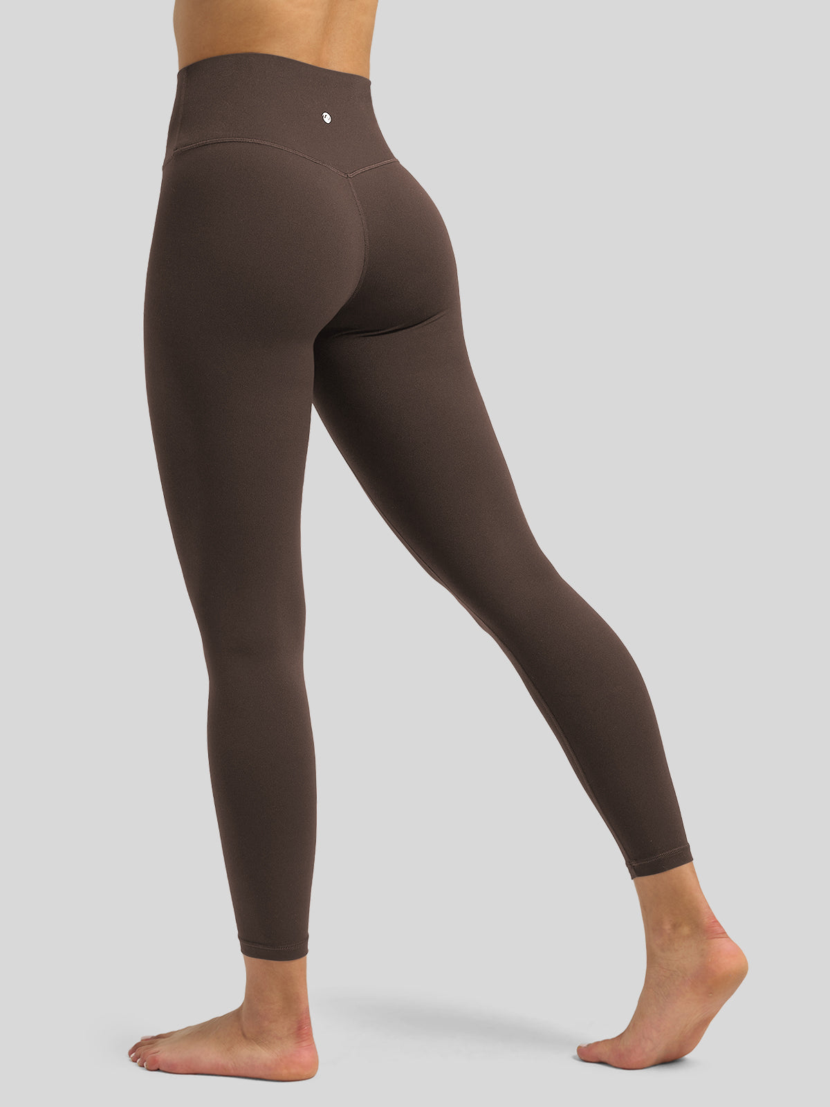 Willit Women's Butterflux High Rise Leggings 28 Inch in brown