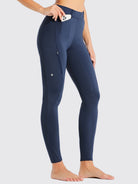 Willit Women's Riding Pants Full Seat Silicone_Navy3