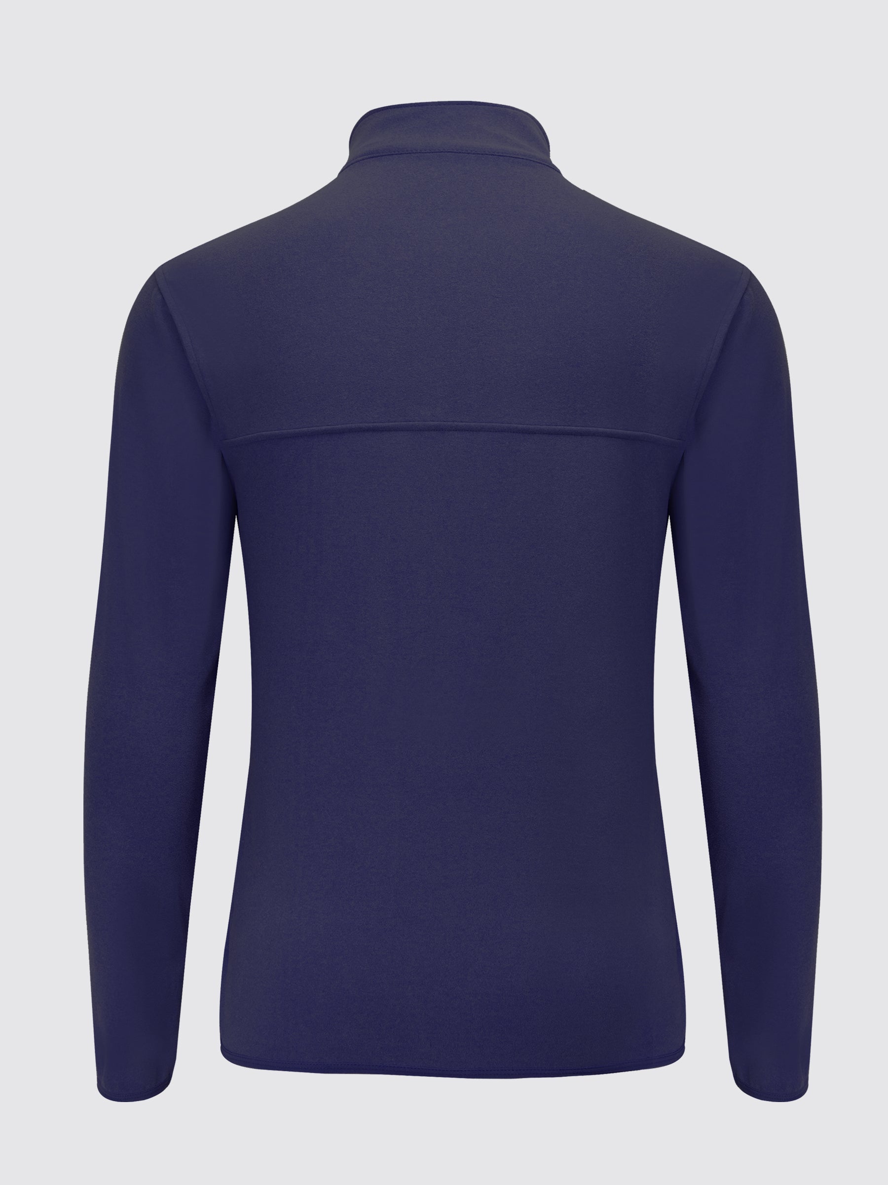 Willit Men's Fleece Pullover Lightweight Sportswear_Laydown_Navy2