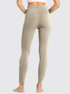 Willit Women's Riding Pants Full Seat Silicone_Khaki2