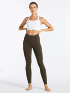 Willit Women's Riding Pants Full Seat Silicone_Brown3