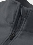 Willit Men's Fleece Pullover Lightweight Sportswear_Laydown_Gray3