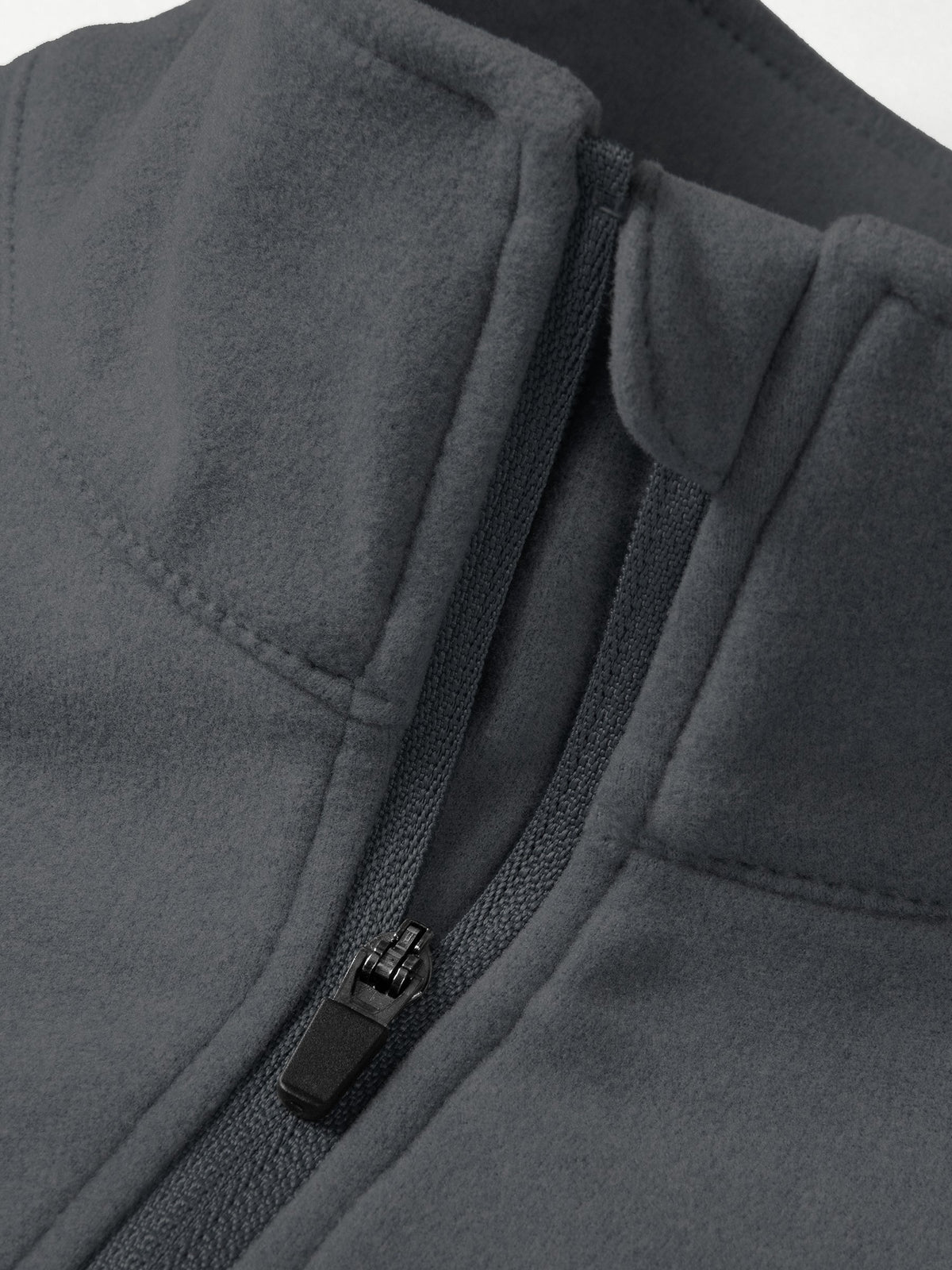 Willit Men's Fleece Pullover Lightweight Sportswear_Laydown_Gray3