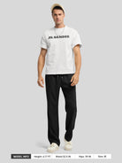 Willit Men's Casual Linen Drawstring Pants 30 In_black7
