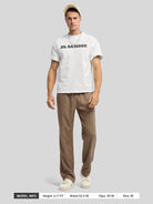 Willit Men's Casual Linen Drawstring Pants 30 In_deep khaki6