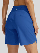 Willit Womens Active 7 Inch Shorts in brilliant blue4