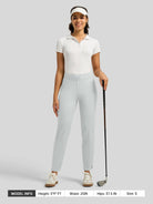Willit Women's Ankle Stretch Golf Pants-27.5 Inch_light gray