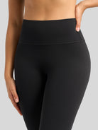 Willit Women's Butterflux High Rise Leggings 25 Inch in black