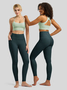 Willit Women's Butterflux Pocket Leggings-25 Inch in blue