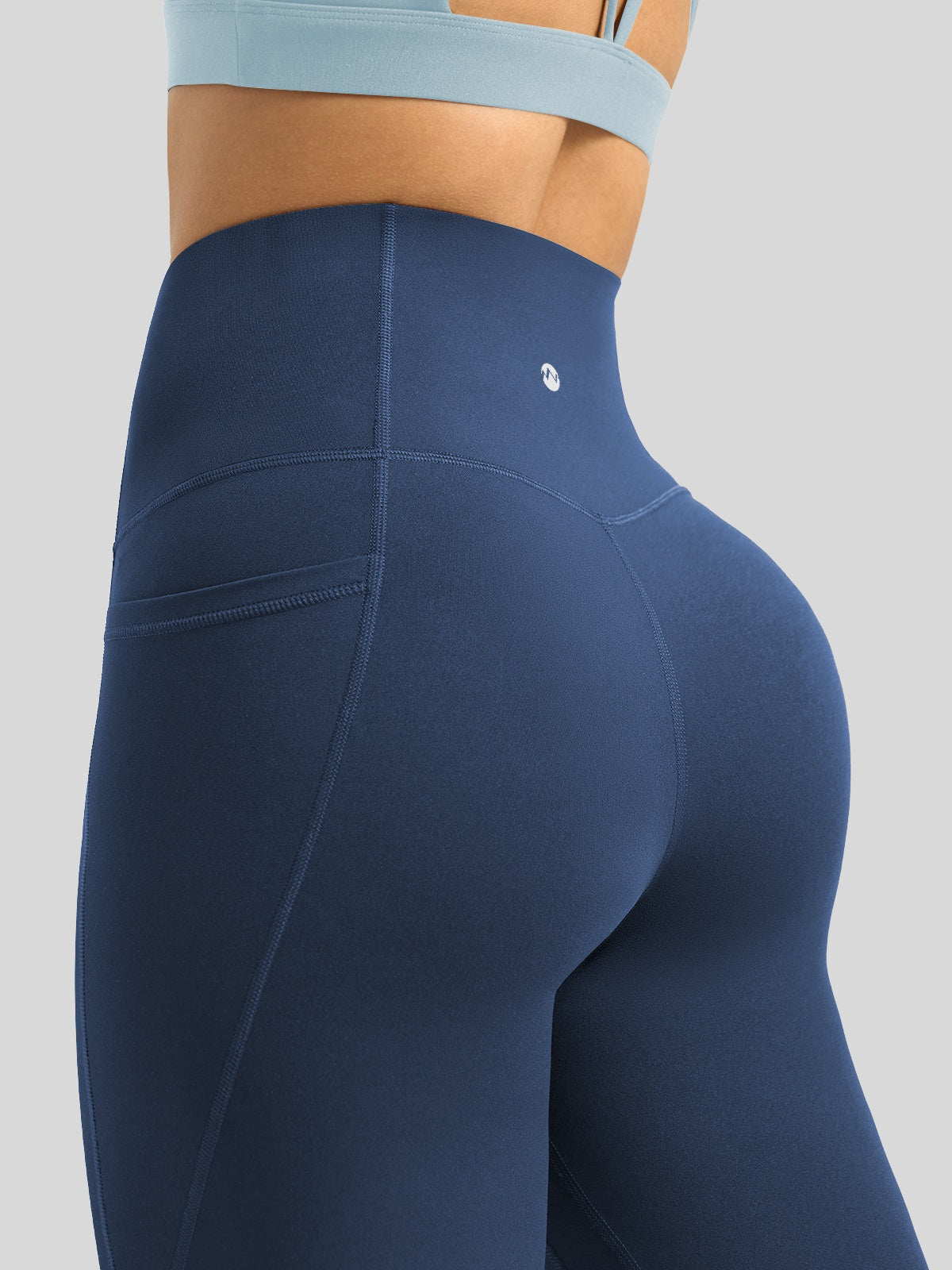 Willit Women's Butterflux Pocket Leggings-25 Inch in blue
