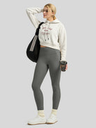 Willit Women's Butterflux Pocket Leggings-25 Inch in gray