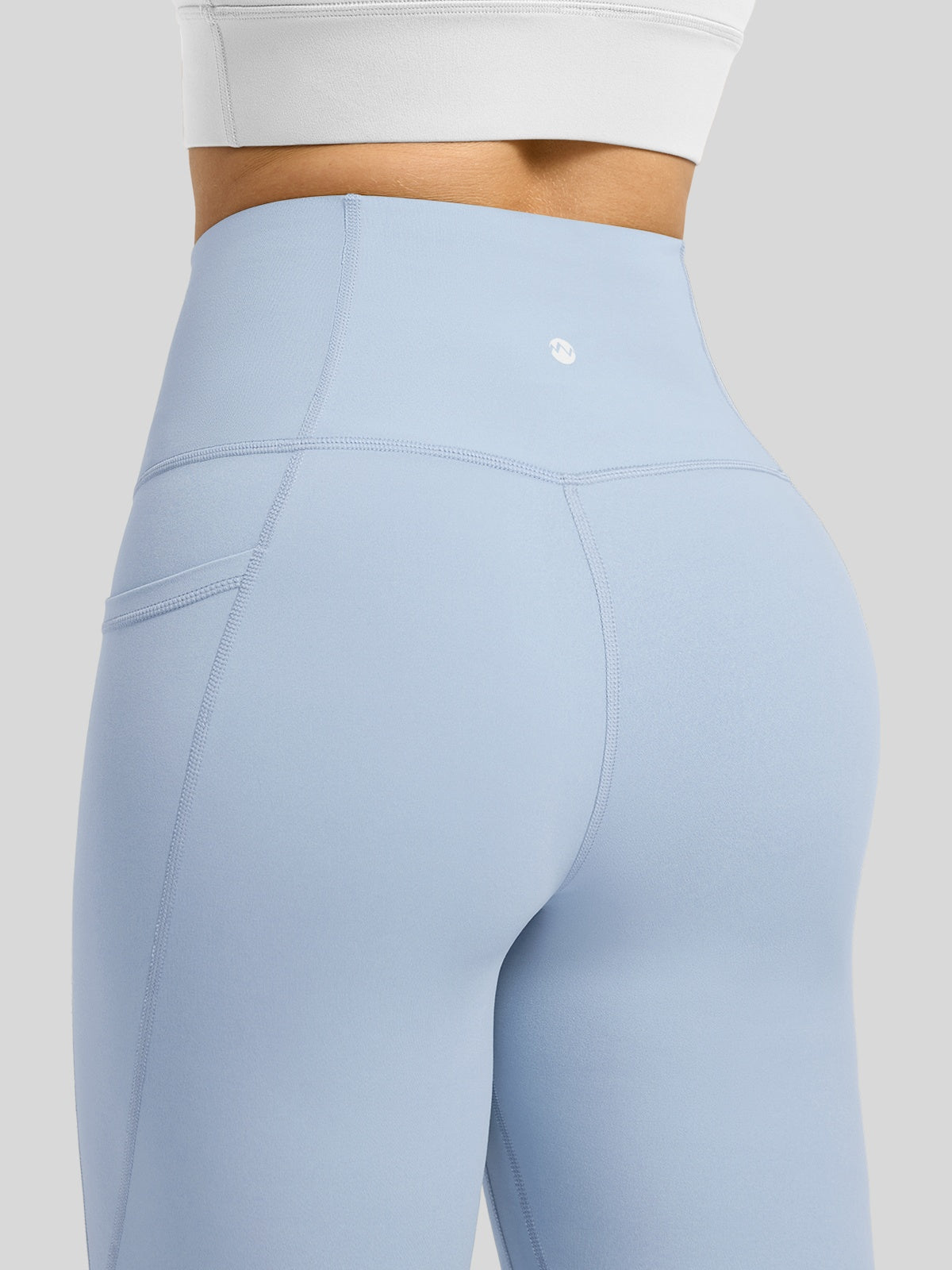 Willit Women's Butterflux Pocket Leggings-25 Inch in blue