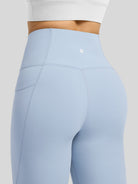 Willit Women's Butterflux Pocket Leggings-25 Inch in blue