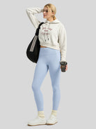 Willit Women's Butterflux Pocket Leggings-25 Inch in blue