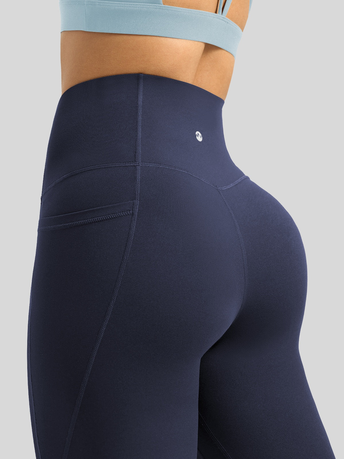 Willit Women's Butterflux Pocket Leggings-25 Inch in navy