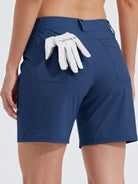 Womens Hiking Shorts Water Resistant navy3