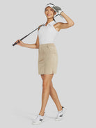 Willit Women's Lightweight Outdoor Skort_light khaki