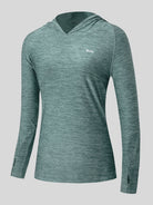 Willit Women's Sun Protection Hoodie UPF 50+_cyan